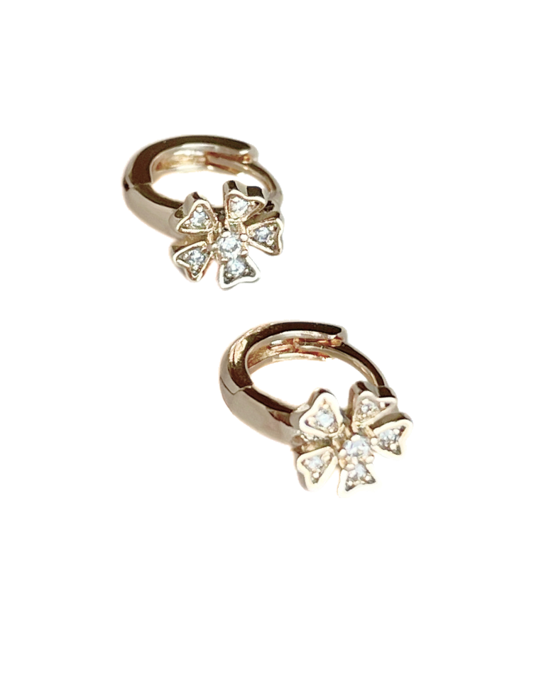 cherry blossom · tiny hoops