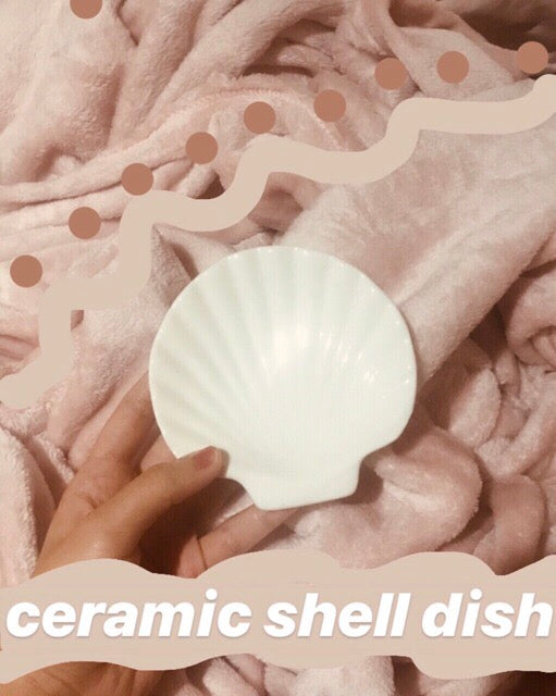 ceramic shell dish