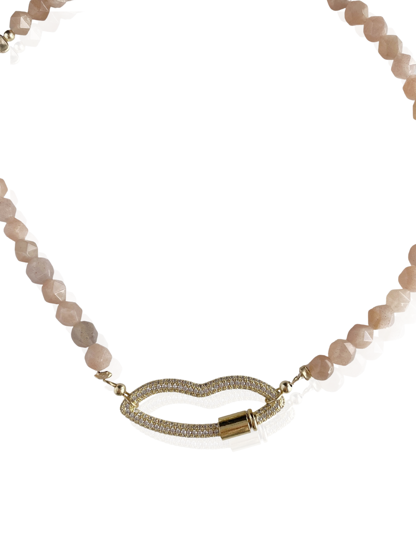 bisous choker · gemstone