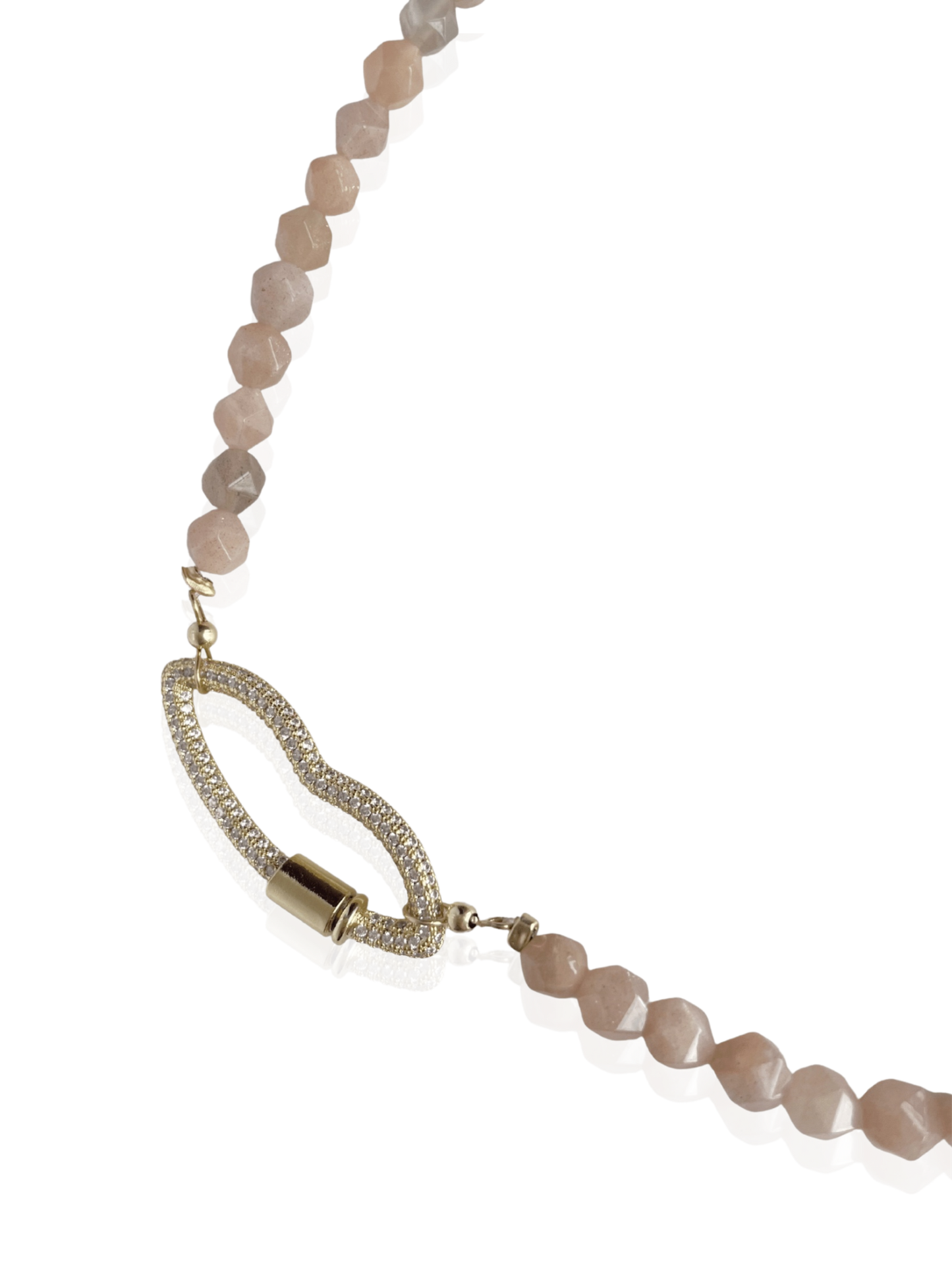 bisous choker · gemstone
