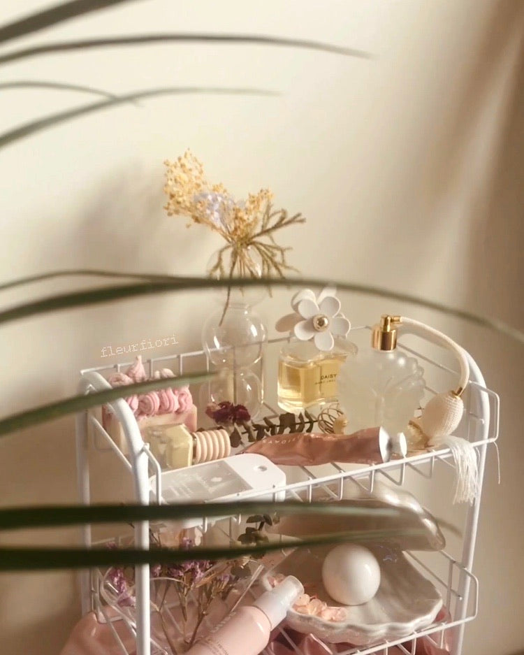 vintage perfume + plant sprayer