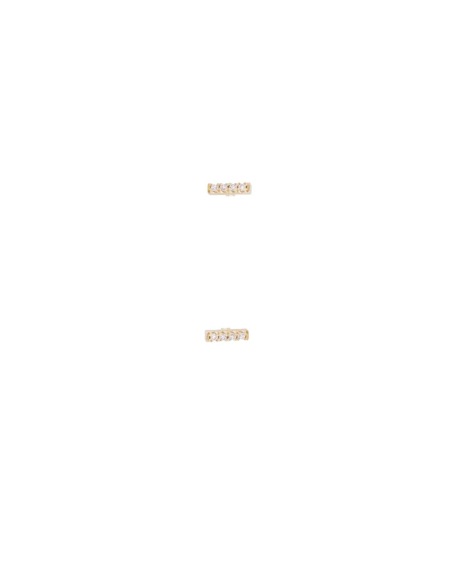 18K ligne diamond set