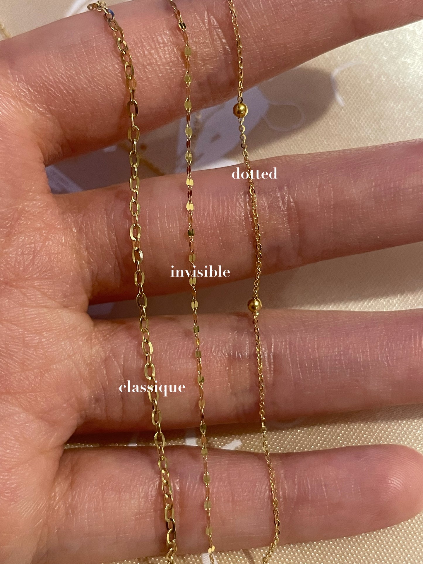 18K classique chain