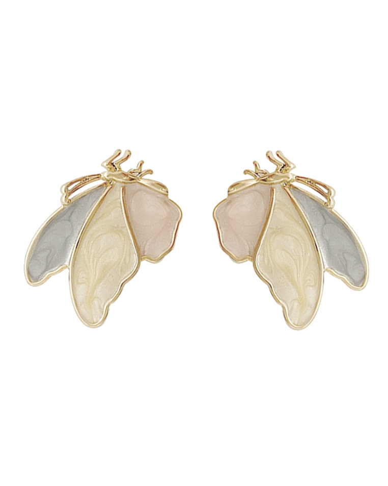 pastel papillon studs · multi-way