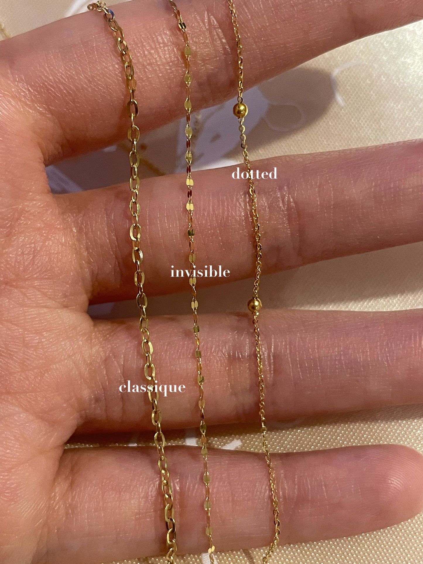 18K blessed mary · tiny