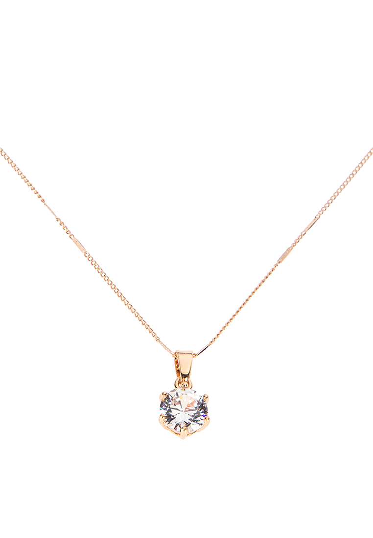 tiny orbit necklace · birthstones