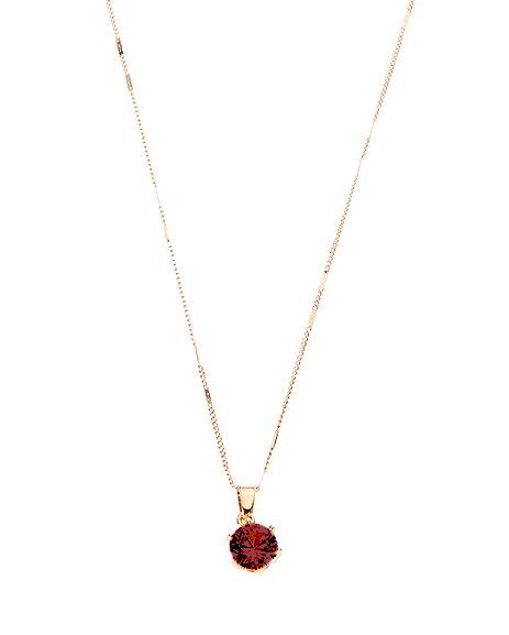 tiny orbit necklace · birthstones