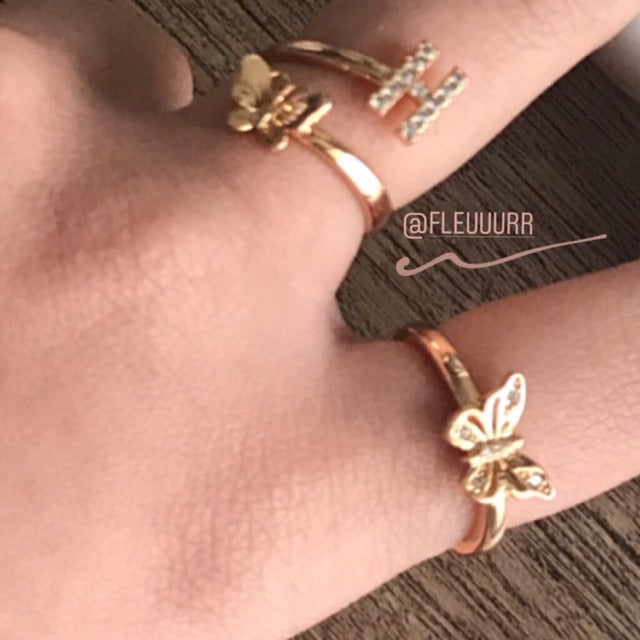 the papillon adjustable pinky ring