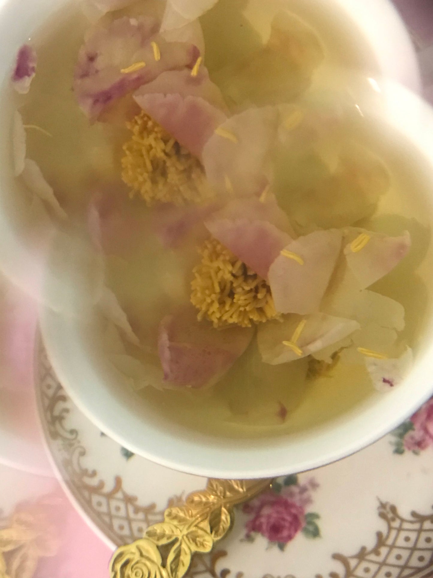 edible flower tea