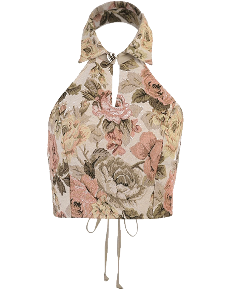 fiori halter top