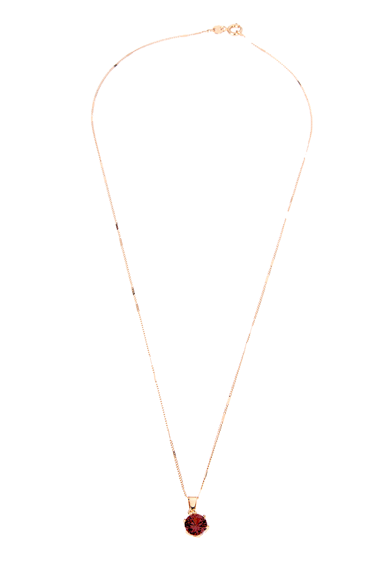 tiny orbit necklace · birthstones