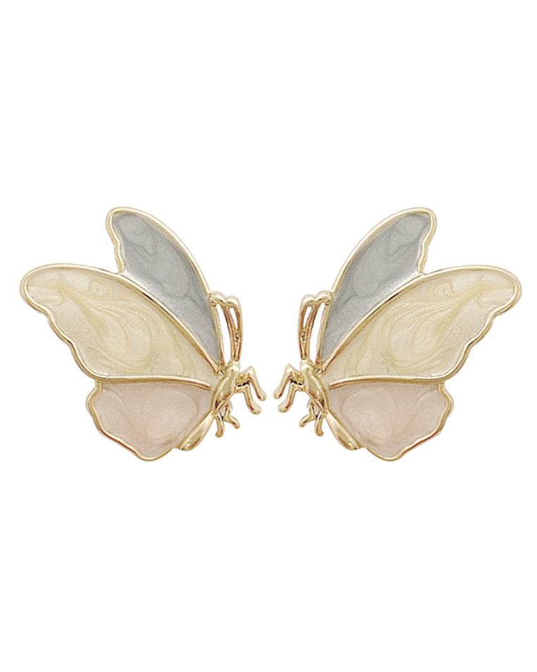 pastel papillon studs · multi-way