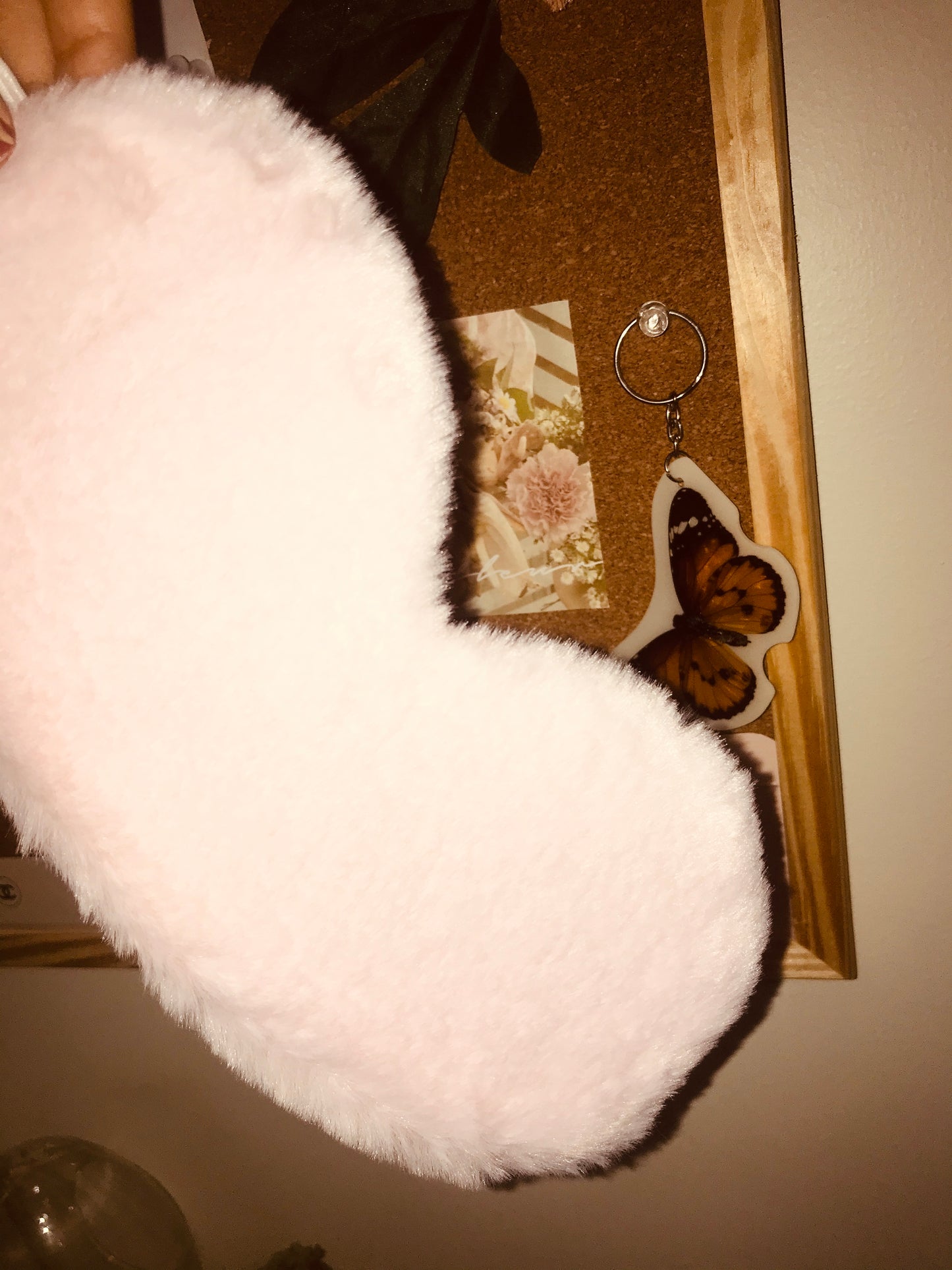fluffy sleeping eye mask