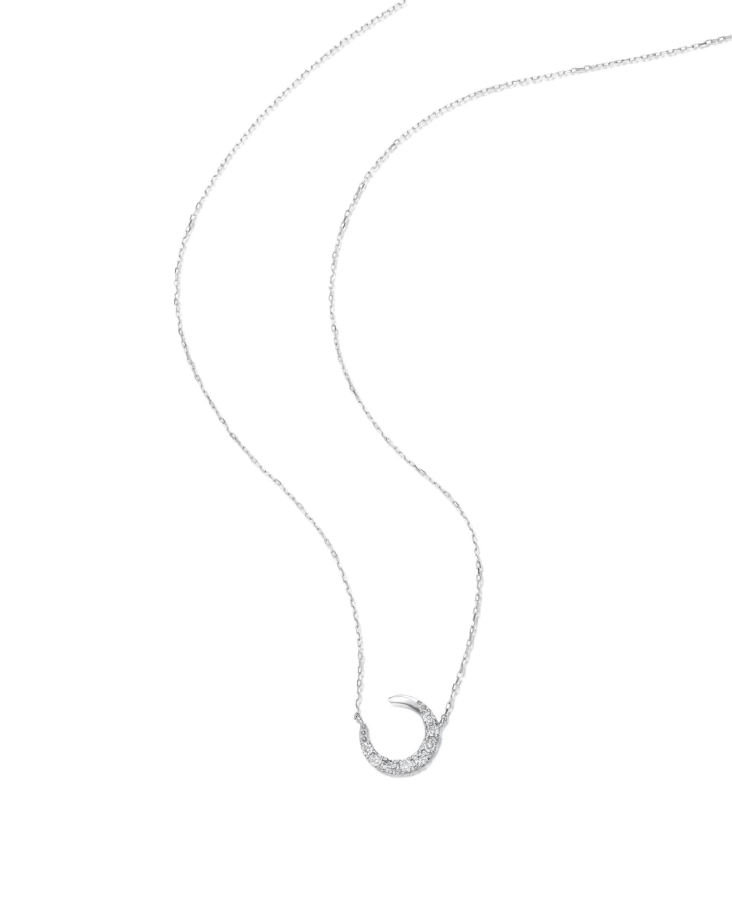 18K moitié diamond necklace
