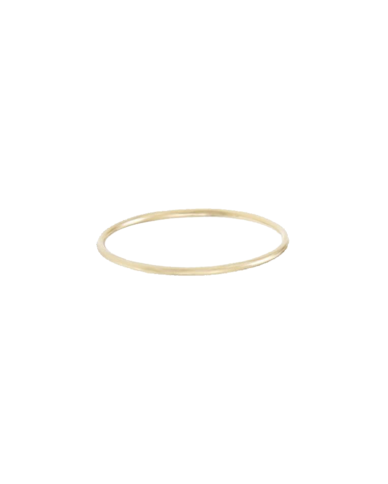 14K raffiné ring · skinny