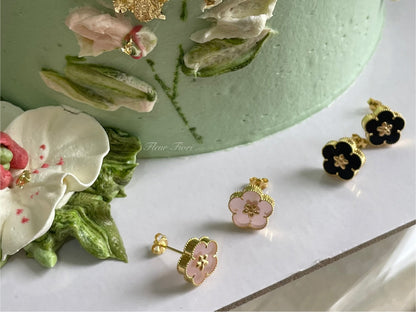 18K vintage cherry blossoms