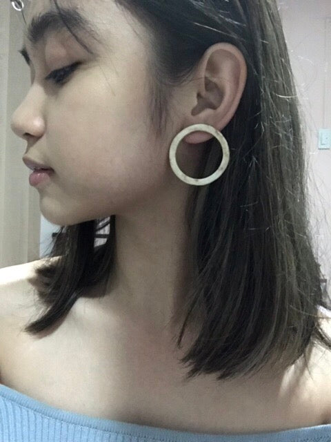 round marble hoops