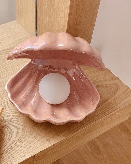 mermaid dish + lamp