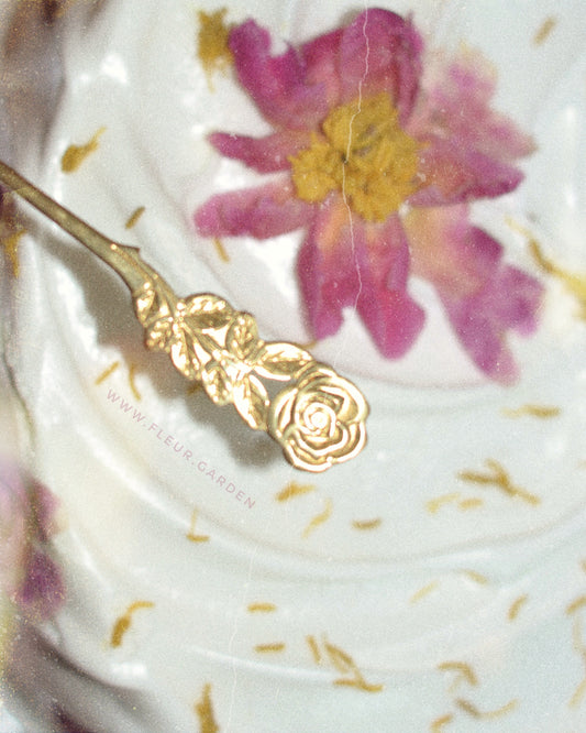 fiori tea spoon