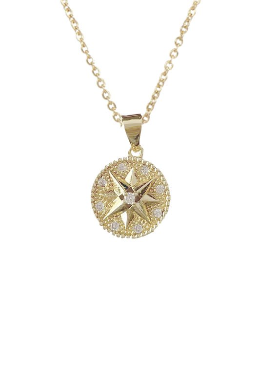 célestial north star necklace