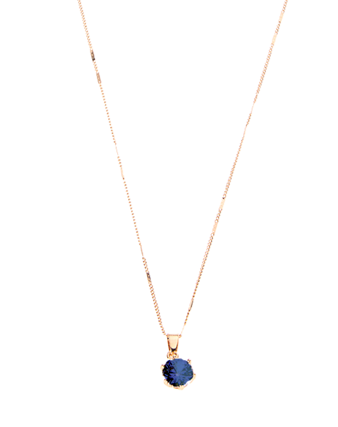 tiny orbit invisible necklace · birthstones