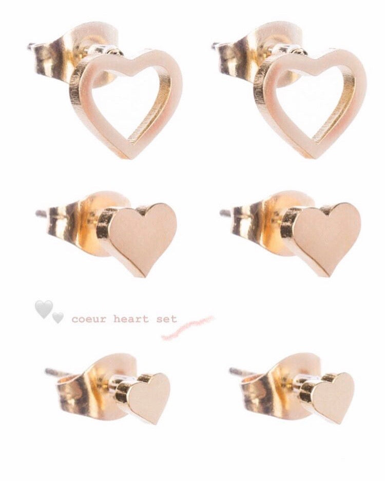 hearts · tiny triplets set