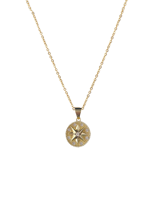 célestial north star necklace