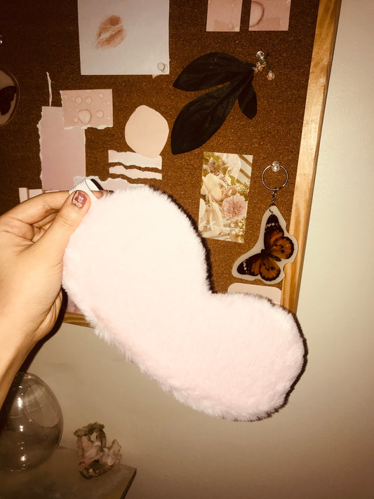 fluffy sleeping eye mask