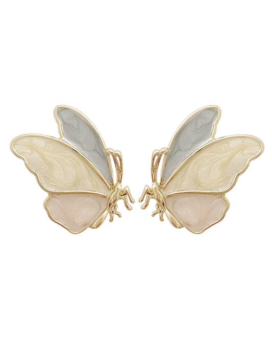 pastel papillon studs · multi-way