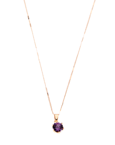 tiny orbit invisible necklace · birthstones