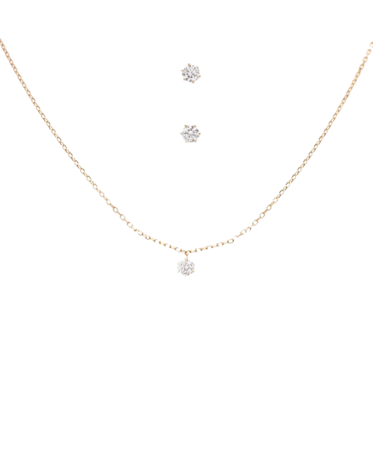 18K une diamond set · adjustable – fleur fiori