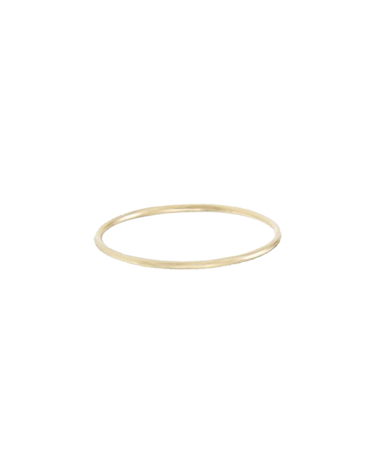 14K raffiné ring · skinny